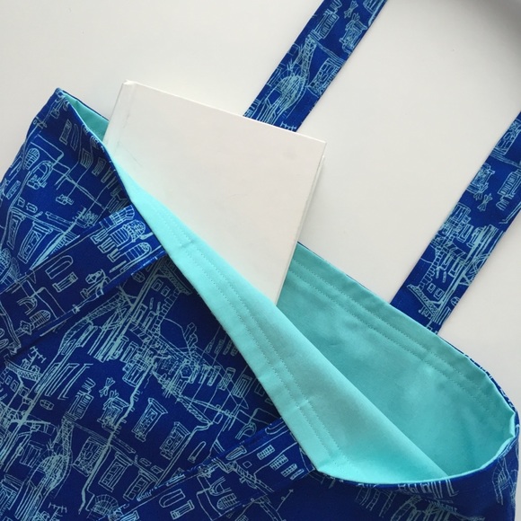 Hand Crafted Handbags - 💜Host Pick💜 Brand New Unique Handmade Tote - Artist Sketch City